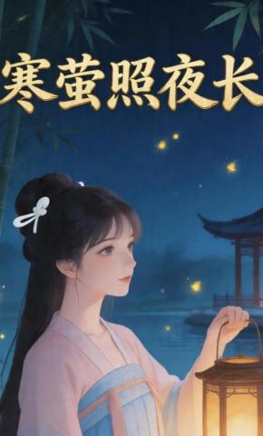 短剧《寒萤照夜长》海报