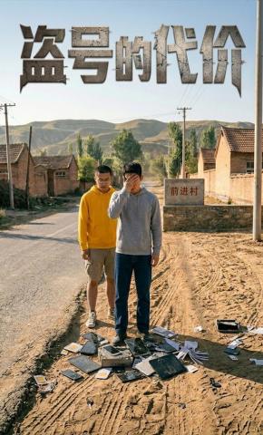 短剧《盗号的代价》海报