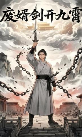 短剧《废婿剑开九霄》海报