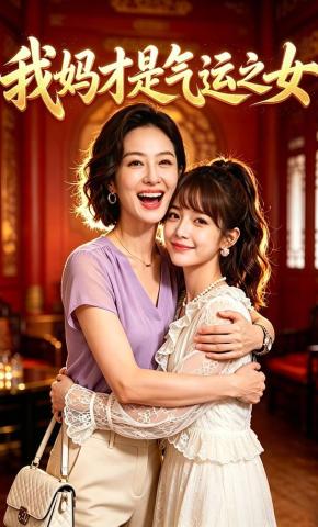 短剧《我妈才是气运之女》海报