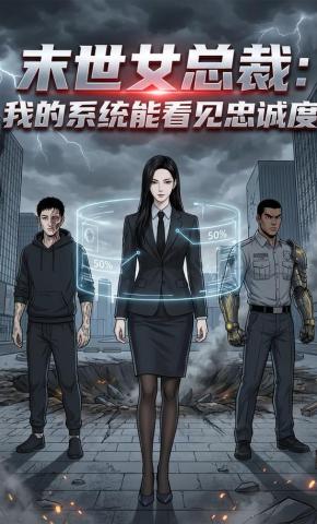 短剧《末世女总裁：我的系统能看见忠诚度》海报