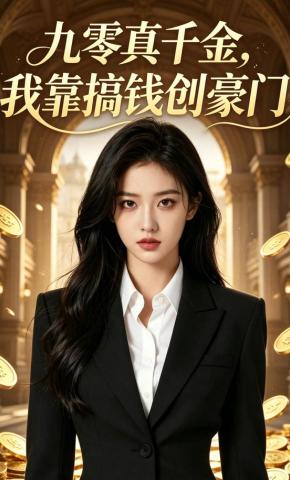 短剧《九零真千金，我靠搞钱创豪门》海报