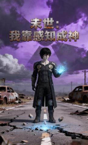 短剧《末世：我靠感知成神》海报