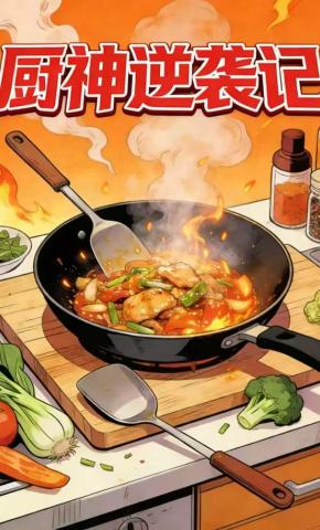 短剧《厨神逆袭记》海报