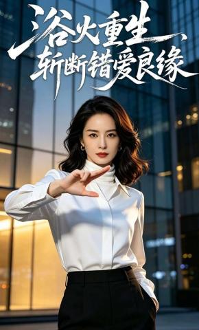 短剧《浴火重生，斩断错爱良缘》海报