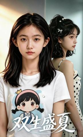 短剧《双生盛夏》海报