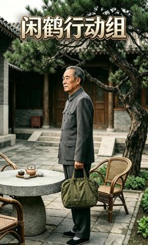 短剧《闲鹤行动组》海报