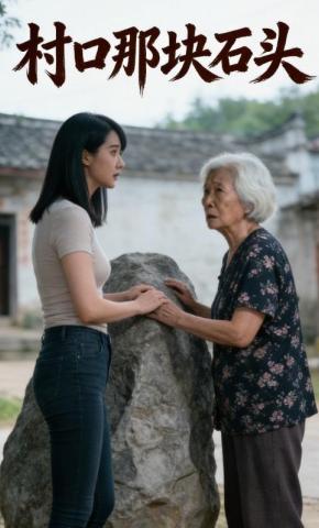 短剧《村口那块石头》海报