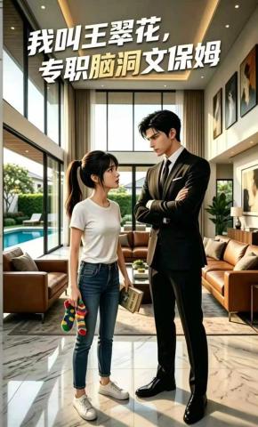 短剧《我叫王翠花，专职脑洞文保姆》海报