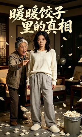 短剧《暖暖饺子里的真相》海报