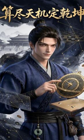 短剧《算尽天机定乾坤》海报