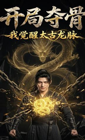 短剧《开局夺骨，我觉醒太古龙脉》海报