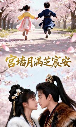 短剧《宫墙月满芝宸安》海报