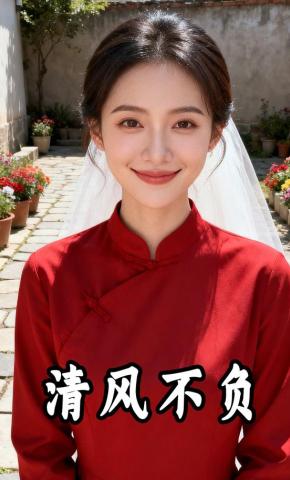 短剧《清风不负》海报