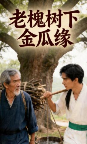 短剧《老槐树下金瓜缘》海报
