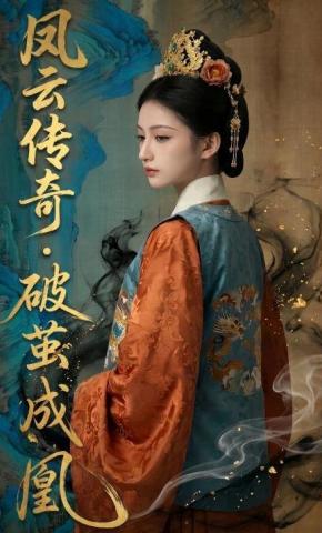短剧《凤云传奇，破茧成凰》海报