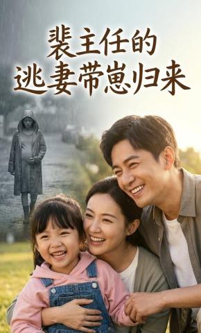 短剧《裴主任逃妻带崽归来》海报