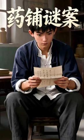 短剧《药铺谜案》海报