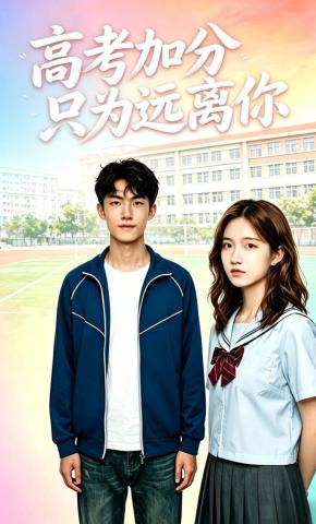 短剧《高考加分只为远离你》海报