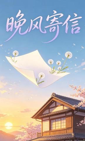 短剧《晚风寄信》海报