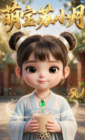 短剧《萌宝苏小月》海报