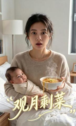短剧《观月剩菜》海报
