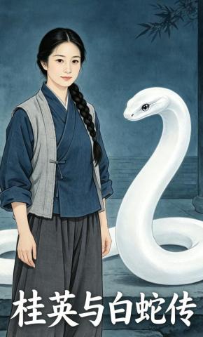 短剧《桂英与白蛇传》海报