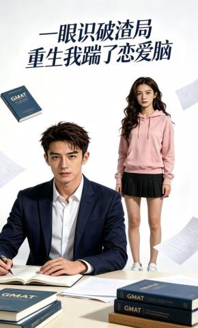 短剧《一眼识破渣局，重生我踹了恋爱脑》海报