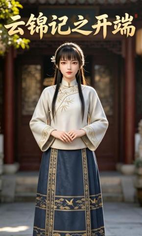 短剧《云锦记之开端》海报