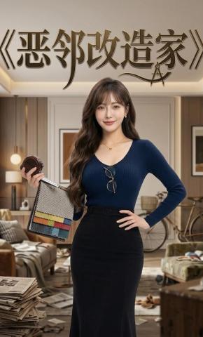 短剧《恶邻改造家》海报