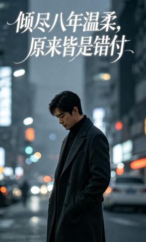 短剧《倾尽八年温柔，原来皆是错付》海报