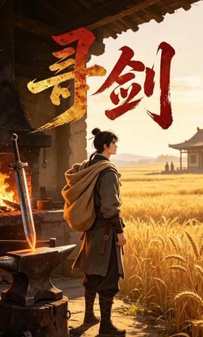 短剧《寻剑》海报