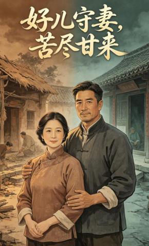 短剧《好儿守妻，苦尽甘来》海报