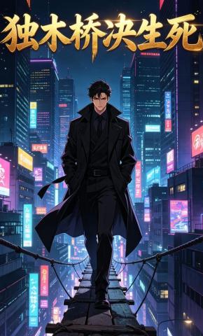 短剧《独木桥决生死》海报