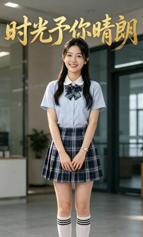 短剧《时光予你晴朗》海报