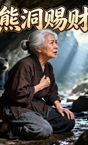 短剧《熊洞赐财》海报