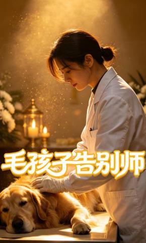 短剧《毛孩子告别师》海报