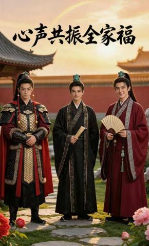 短剧《心声共振全家福》海报