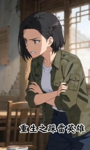 短剧《重生之踩雷英雄》海报