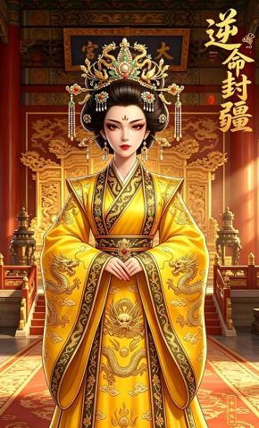短剧《逆命封疆》海报