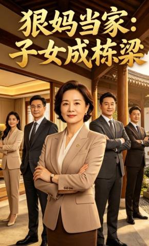 短剧《狠妈当家：子女成栋梁》海报