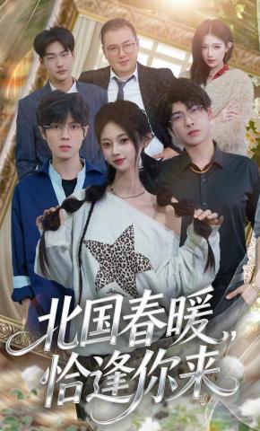 短剧《北国春暖，恰逢你来》海报