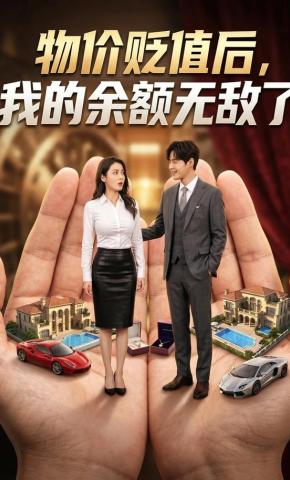 短剧《物价贬值后，我的余额无敌了》海报