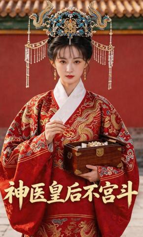 短剧《神医皇后不宫斗》海报