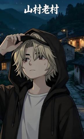 短剧《山村老村》海报