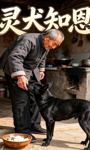 短剧《灵犬知恩》海报
