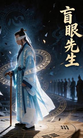 短剧《盲眼先生》海报