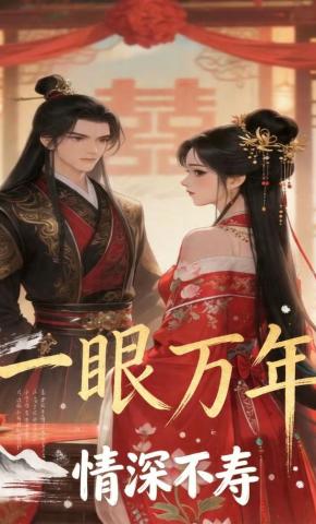 短剧《一眼万年情深不寿》海报