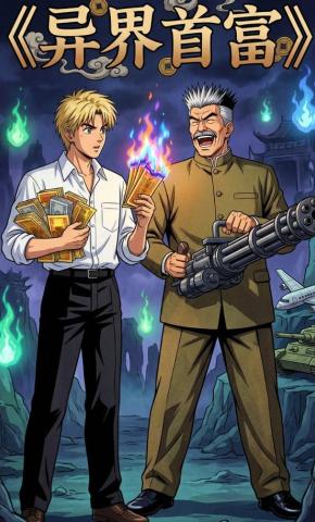 短剧《异界首富》海报