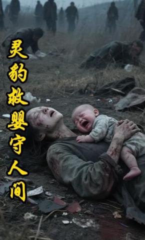 短剧《灵豹救婴守人间》海报